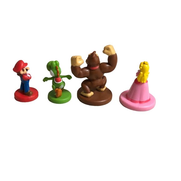 Monopoly Gamer Replacement Parts Pieces 4 Tokens Mario Yoshi Peach Donkey Kong - Picture 11 of 13